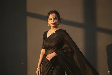 AI Saree transformation 1